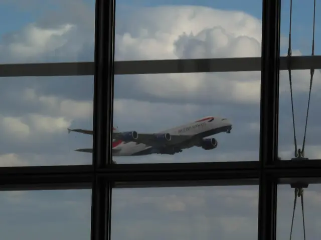 NASA's futuristic X-59 spacecraft experiences supersonic airflow within a test chamber, documented...