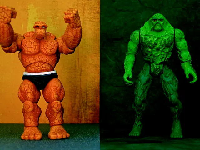 In this picture we can see two toys.