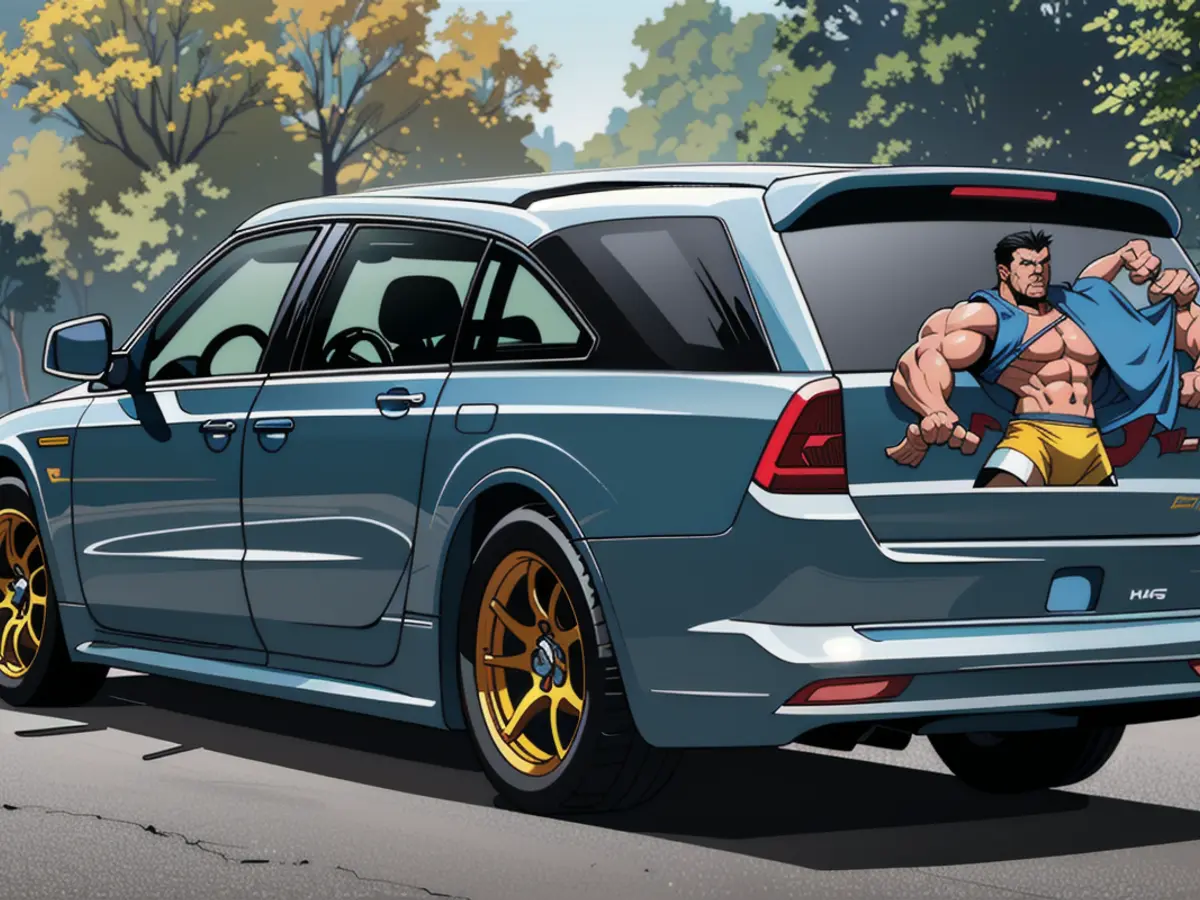 Photo depicts: Protesters storming government building, waving flags and shouting slogans, chaotic scene with broken windows and police intervention. Volvo's EM90 model features power sent to its rear wheels.